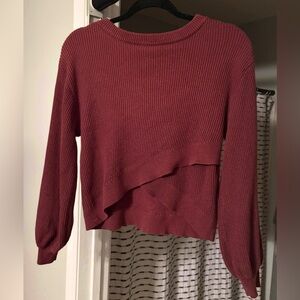 Lululemon Athletica Reversible Crossover sweater